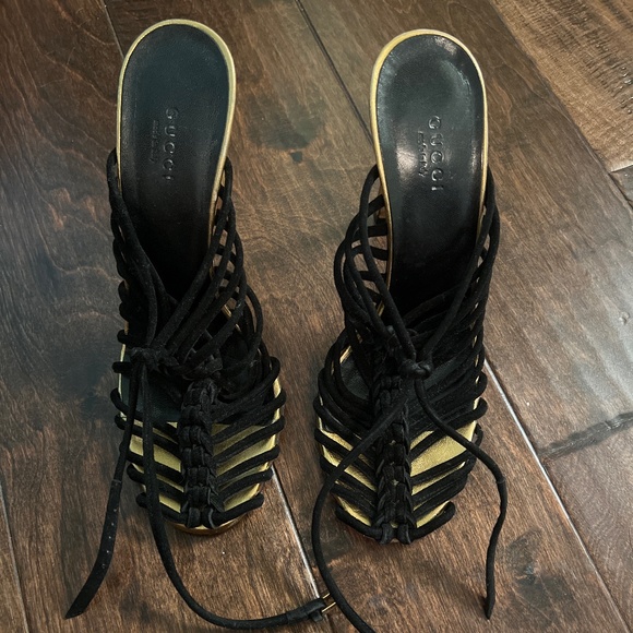 Gucci caged sandal heels - Picture 1 of 2